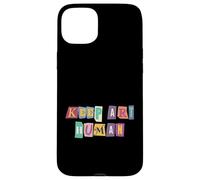 Keep Art Human Creativity Resistance Support Artista Derechos Carcasa para iPhone 15 Plus