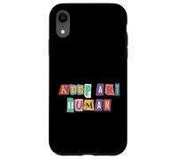 Keep Art Human Creativity Resistance Support Artista Derechos Carcasa para iPhone XR