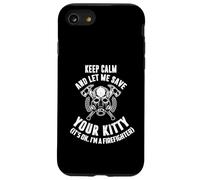 Keep Calm an Let me Save Your Kitty. Its Ok I'm Firefighter. Carcasa para iPhone SE (2020) / 7/8