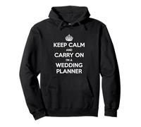 Keep Calm and Carry On I'm a Wedding Planner - Divertido Sudadera con Capucha