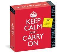 Keep Calm and Carry On Page-A-Day® Calendar 2026: 365 Quotes, Slogans, and Mottos for 2026