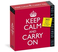 Keep Calm and Carry On Page-A-Day® Calendar 2026 (Importación USA)