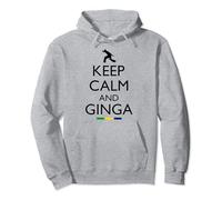 Keep Calm and Ginga Capoeira Sudadera con Capucha