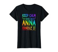 Keep Calm and Let Anna Handle It Chill Nombre Camiseta