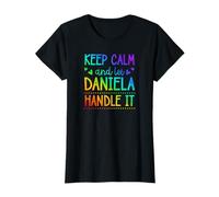 Keep Calm and Let Daniela Handle It Chill Nombre Camiseta