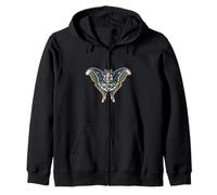 Keep Calm and Moth On Funny Insect Lover Pun Sudadera con Capucha
