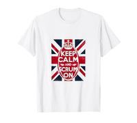 Keep Calm and Scrum On - Rugby del Reino Unido Camiseta