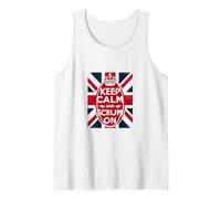 Keep Calm and Scrum On - Rugby del Reino Unido Camiseta sin Mangas