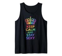 Keep Calm and Stay Sexy LGBT Camiseta sin Mangas