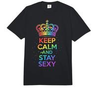 Keep Calm and Stay Sexy LGBT Comfort Colors Adult Heavyweight T-Shirt