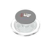 Keep Calm and Waddle On! Divertido Dicho sarcástico Patito PopSockets PopGrip para MagSafe