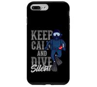 Keep Calm Dive Silent Carcasa para iPhone 7 Plus/8 Plus