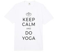 Keep Calm & Do Yoga Om Meditación Chakra Mindfulness Mantra Comfort Colors Adult Heavyweight T-Shirt