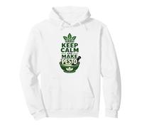 Keep Calm, Haz Que el Pesto Sea Divertido cocinando, Cocinero Gourmet Sudadera con Capucha