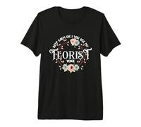 Keep Calm I Will Use My Florist Voz Floristería Floristería Camiseta Premium