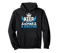 Keep Calm I'm Casi A Doctor Future MD Sudadera con Capucha