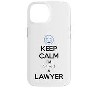 Keep Calm I'm Casi un Abogado | Examen de Barra de Estudiantes de Derecho Divertido Carcasa para iPhone 14