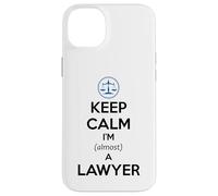 Keep Calm I'm Casi un Abogado | Examen de Barra de Estudiantes de Derecho Divertido Carcasa para iPhone 14 Plus