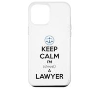 Keep Calm I'm Casi un Abogado | Examen de Barra de Estudiantes de Derecho Divertido Carcasa para iPhone 12 Pro MAX