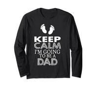 Keep Calm Im Going To Be A Dad Anuncio Manga Larga