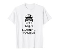 Keep Calm I'm Learning To Drive, nuevos Conductores Camiseta