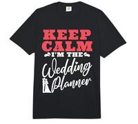 Keep Calm I'm The Wedding Coordinator Lover Wedding Planner Comfort Colors Adult Heavyweight T-Shirt