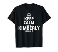 Keep Calm Kimberly Camiseta Sudadera con Capucha Regalos Camiseta