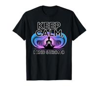 Keep Calm Mind Meditación Fuerte Camiseta