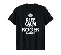 Keep Calm Roger t-Shirt Sudadera con Capucha Regalos Camiseta