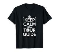 Keep Calm Soy un guía turístico Viaje Camiseta