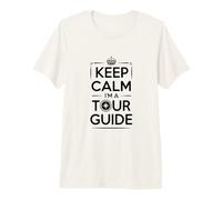 Keep Calm Soy un guía turístico Viaje Camiseta Premium