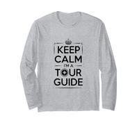 Keep Calm Soy un guía turístico Viaje Manga Larga