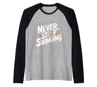 Keep Calm y Lindyhop Swing Dance Vintage Lindy Hop Camiseta Manga Raglan