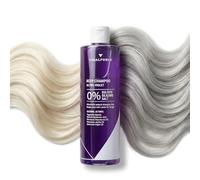 KEEP Champú Violeta Natural I Sin Sulfatos, Sin Siliconas, Sin Sal I Neutraliza Tonos Amarillos en Rubio, Blanco, Gris y Mechas I Con Ácido Hialurónico, Keratina Vegetal y Aceites Naturales XXL 400 ml