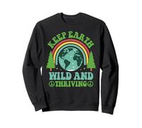 Keep Earth Wild and Thriving Planet Environmental Sudadera
