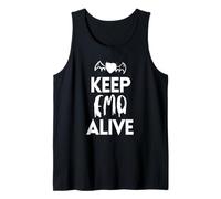 Keep EMO Alive Dark Bat Heart Camiseta sin Mangas