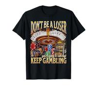 Keep Gambling Funny Unhinged Gambling Bootleg Gráfico Camiseta