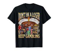 Keep Gambling Funny Unhinged Gambling Bootleg Gráfico Camiseta