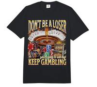 Keep Gambling Funny Unhinged Gambling Bootleg Gráfico Comfort Colors Adult Heavyweight T-Shirt