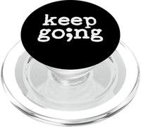 Keep Going - Punto y Coma de concientización sobre la prevención del Suicidio PopSockets PopGrip para MagSafe