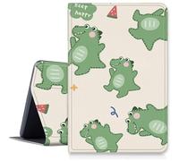 Keep Happy Dinosaurs - Funda para Samsung Galaxy Tab S6 Lite de 10.4 pulgadas 2024/2022/2020 (SM-P620/P610/P613/P615), funda plegable de piel sintética a prueba de golpes con función de apagado y