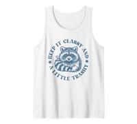 Keep It Classy and A Little Trashy Raccoon Camiseta sin Mangas