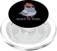 Keep It Coo Pigeon Keeping It Cool, Divertido Amante de Las Palomas PopSockets PopGrip para MagSafe