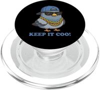 Keep It Coo Pigeon Keeping It Cool, Divertido Amante de Las Palomas PopSockets PopGrip para MagSafe