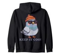 Keep It Coo Pigeon Keeping It Cool, Divertido Amante de Las Palomas Sudadera con Capucha