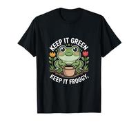 Keep It Green Keep It Froggy Eco Frog Garden Cita Camiseta