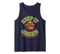Keep It Green! Prevent Wildfires Classic Smokey Bear Camiseta sin Mangas
