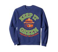 Keep It Green! Prevent Wildfires Classic Smokey Bear Sudadera