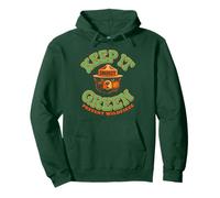 Keep It Green! Prevent Wildfires Classic Smokey Bear Sudadera con Capucha