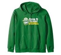 Keep It Green! Prevent Wildfires Vintage Smokey Bear Retro Sudadera con Capucha